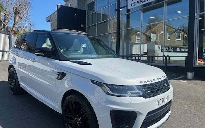 Used 2019 Land Rover Range Rover Sport SVR SUV | £54,495 (Expensive) - Image 1/4