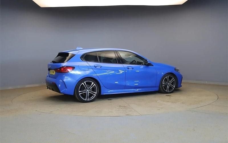 Used BMW 118 M Sport 136 HP (100 kW) 2021 Blue Hatchback
