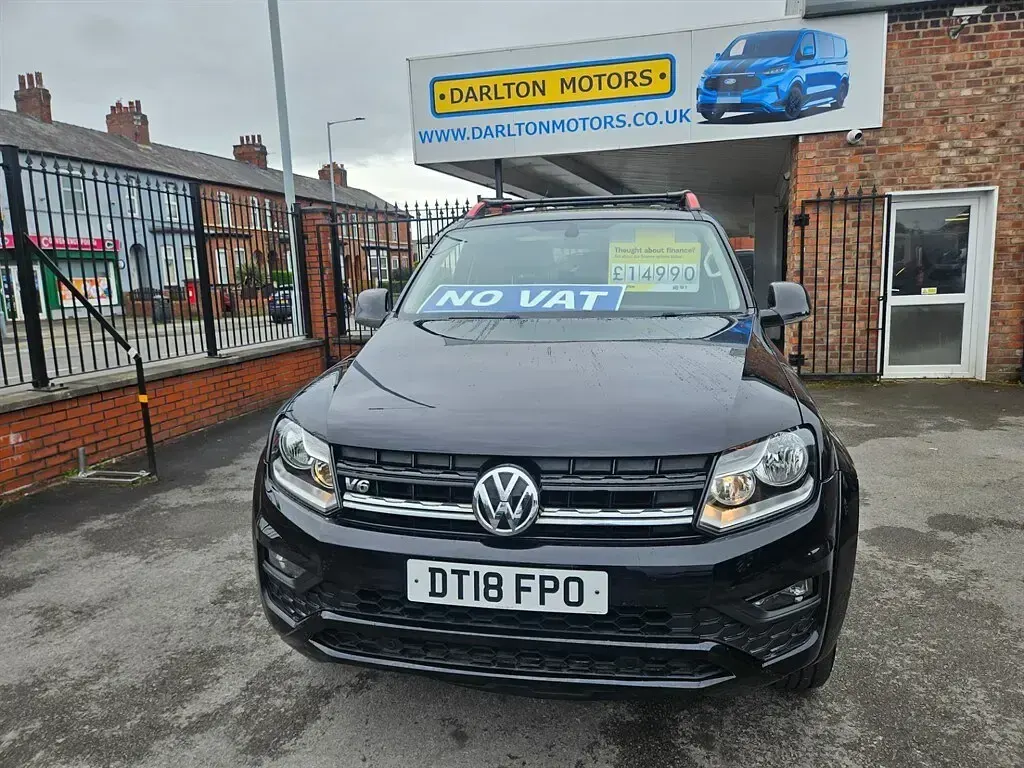 Used VW Amarok Trendline 163 HP (119 kW) 2018 Black Pickup