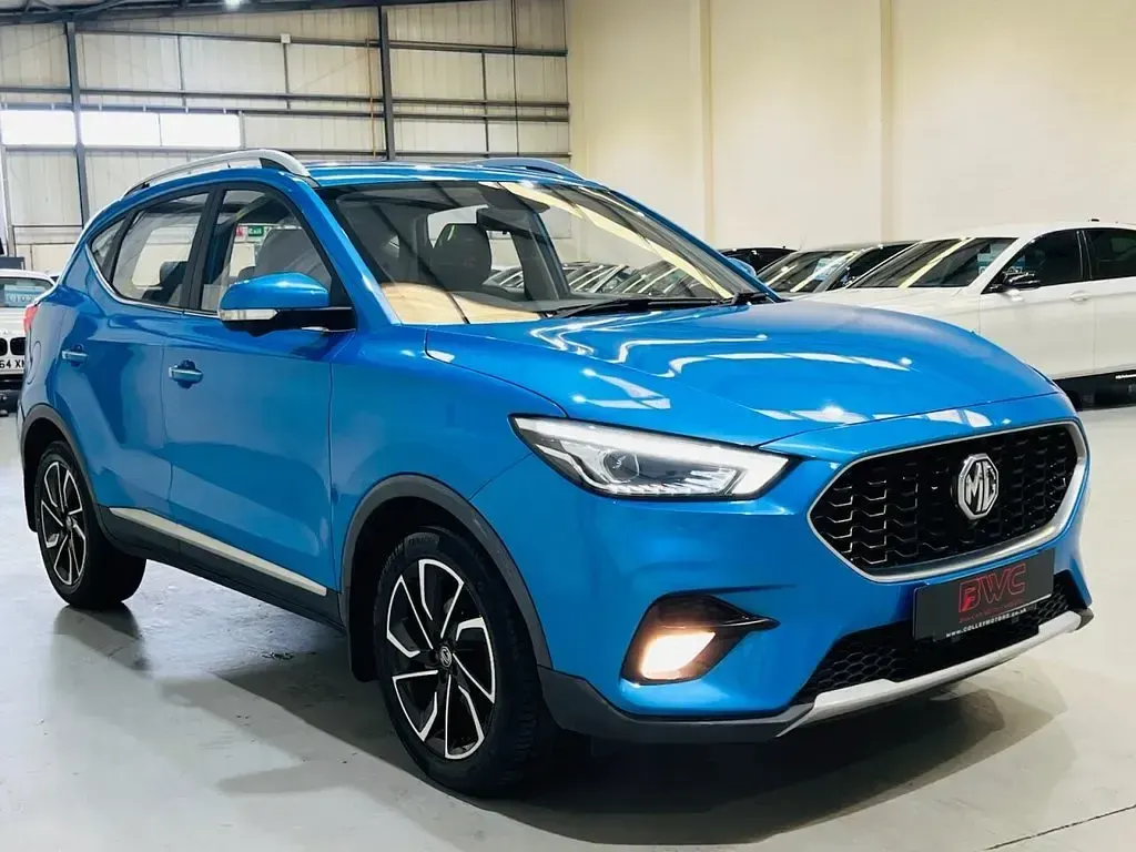 Used MG ZS Exclusive 106 HP (77 kW) 2020 Blue SUV