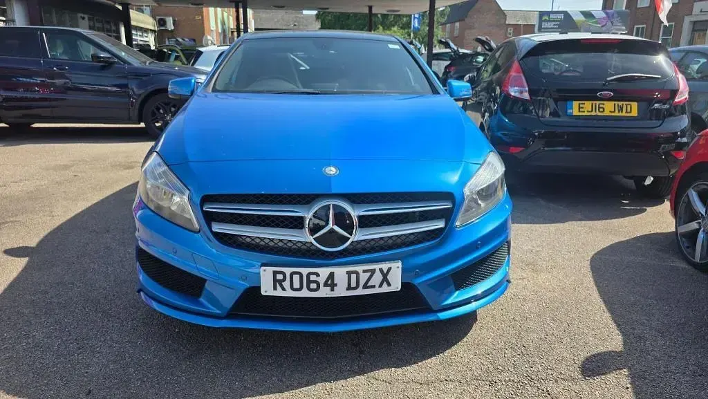 Used Mercedes A200 AMG 2014 Blue Hatchback