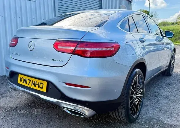 Used Mercedes GLC250 Premium Plus 2017 Silver Coupe