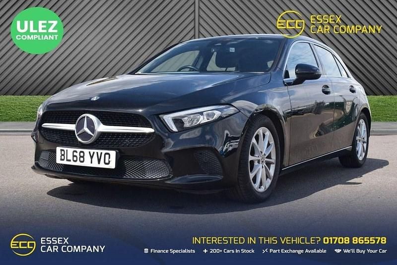 Black Used 2018 Mercedes A180 Executive Hatchback | £13,795 (Fair price) - Image 1/4