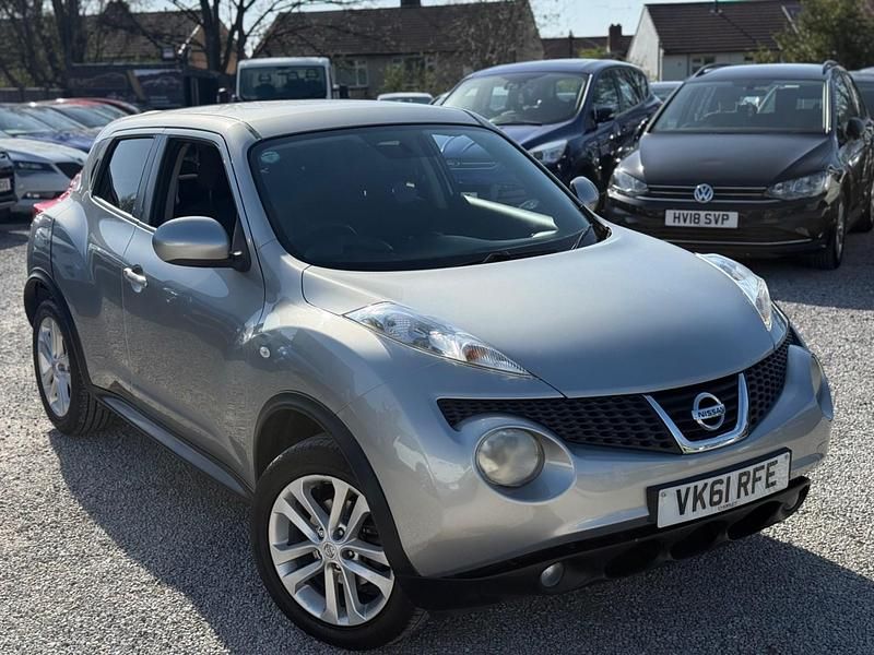 Used Nissan Juke Acenta 110 HP (80 kW) 2011 Silver SUV