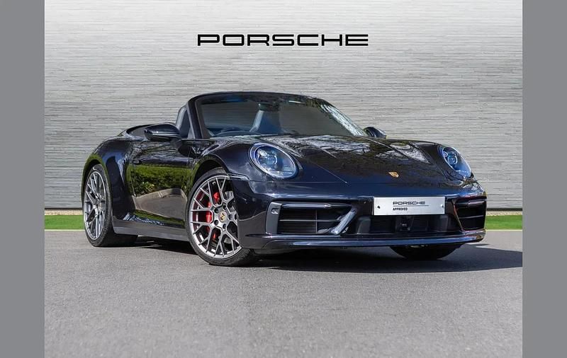 Used Porsche 911 444 HP (326 kW) 2024 Black Cabriolet