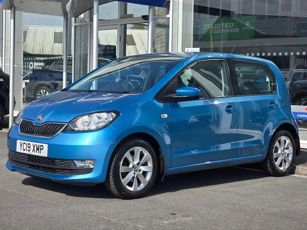 Used Skoda Citigo SE L 2019 Blue Hatchback