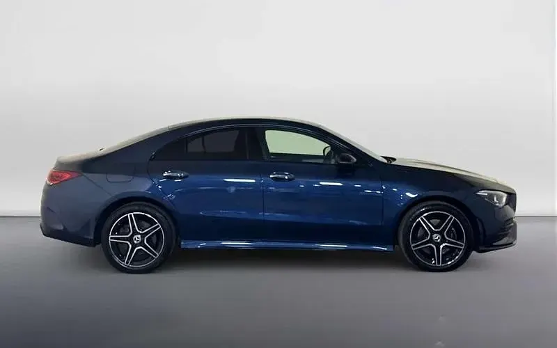 Used Mercedes E250 AMG line 218 HP (160 kW) 2023 Blue Sedan