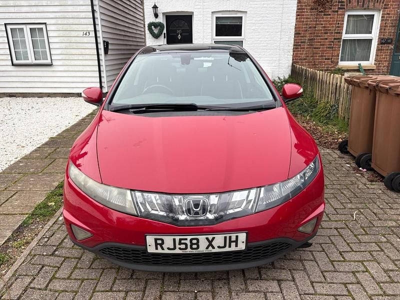 Used Honda Civic ES 138 HP (101 kW) 2008 Red Hatchback