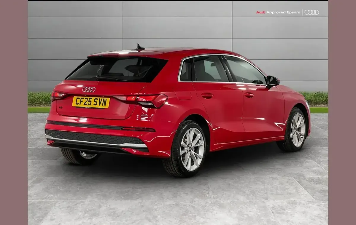 Used Audi A3 Sport 147 HP (108 kW) 2025 Red Hatchback