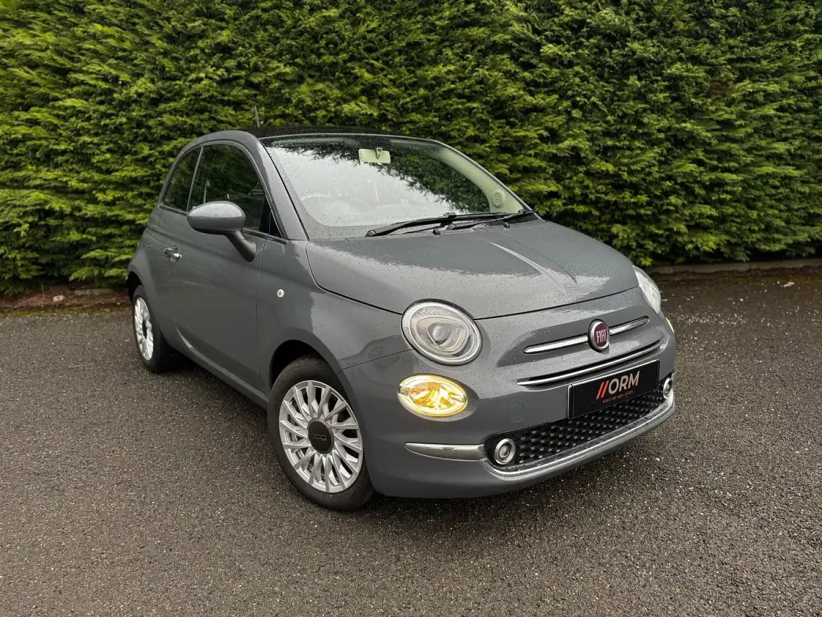 Used Fiat 500 Lounge 85 HP (62 kW) 2017 Grey Hatchback