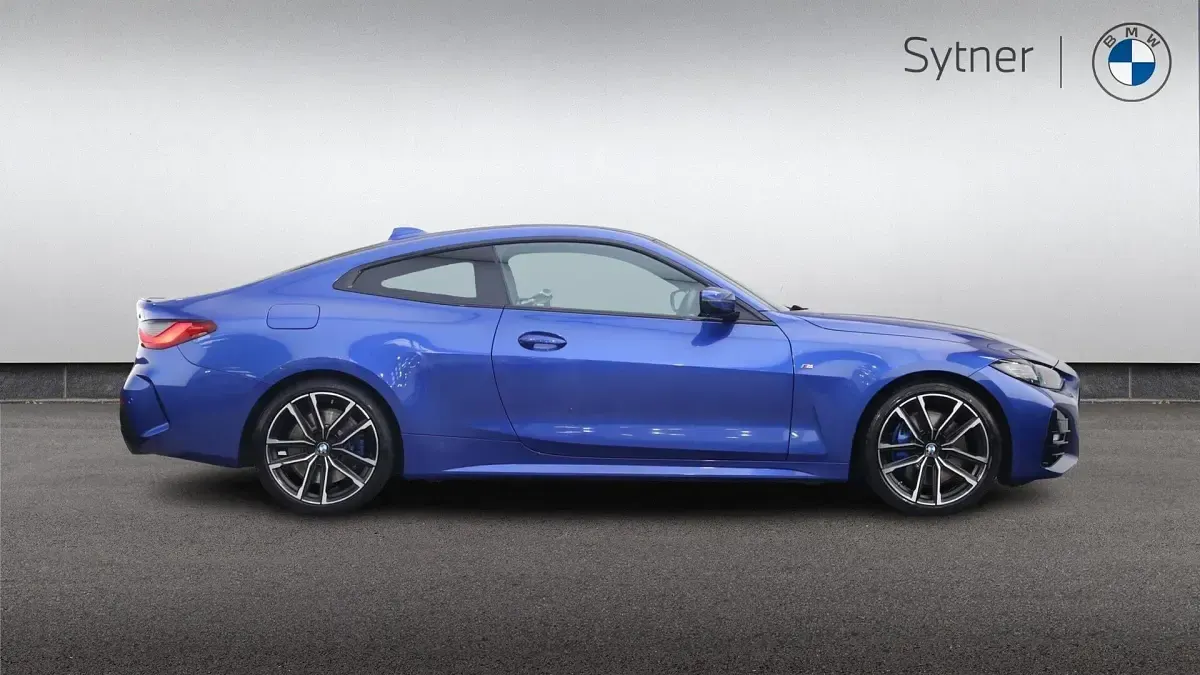 Used BMW 420 Coupé M Sport 181 HP (133 kW) 2023 Blue Coupe