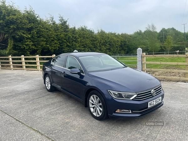 Used VW Passat Business 2017 Blue Sedan