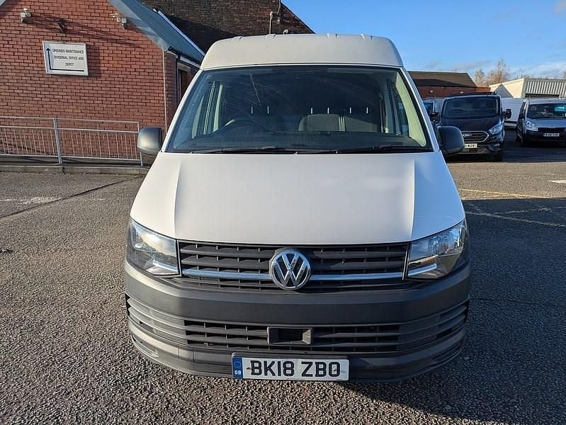 Begagnad VW Transporter Startline 2018 Vit Van
