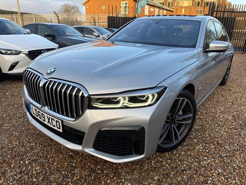 Used BMW 740L M Sport 2019 Silver Sedan