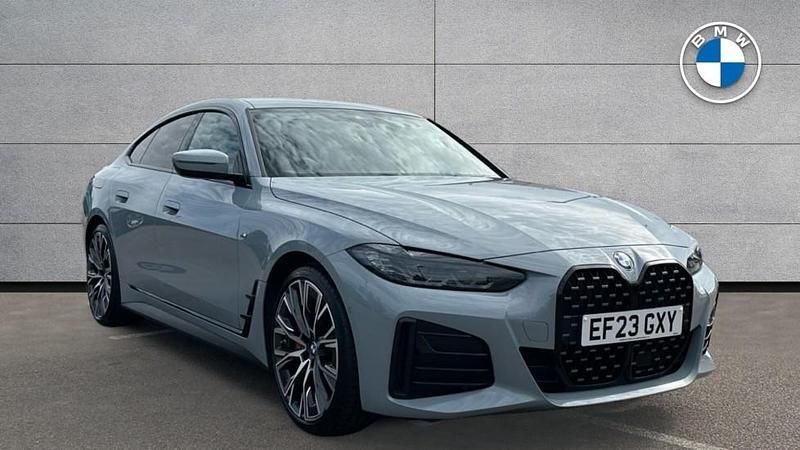 Grey Used 2023 BMW 420 Gran Coupé M Sport Coupe | £31,866 (Fair price) - Image 1/4