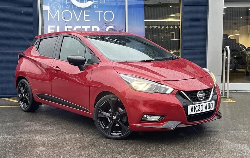 Red Used 2020 Nissan Micra S Hatchback | £10,995 (Fair price) - Image 1/4