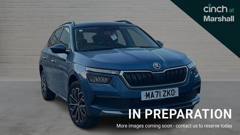 Blue Used 2021 Skoda Kamiq SE Drive SUV | £14,671 (Fair price) - Image 1/4