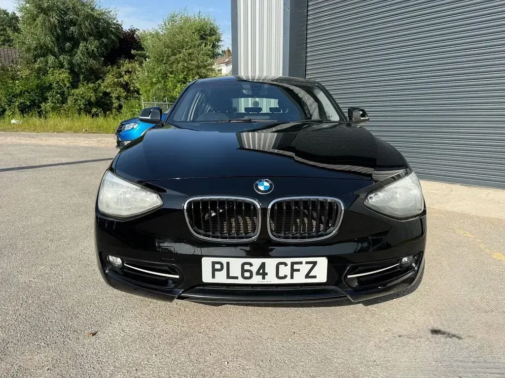 Used BMW 116 Sport Line 116 HP (85 kW) 2014 Black Hatchback