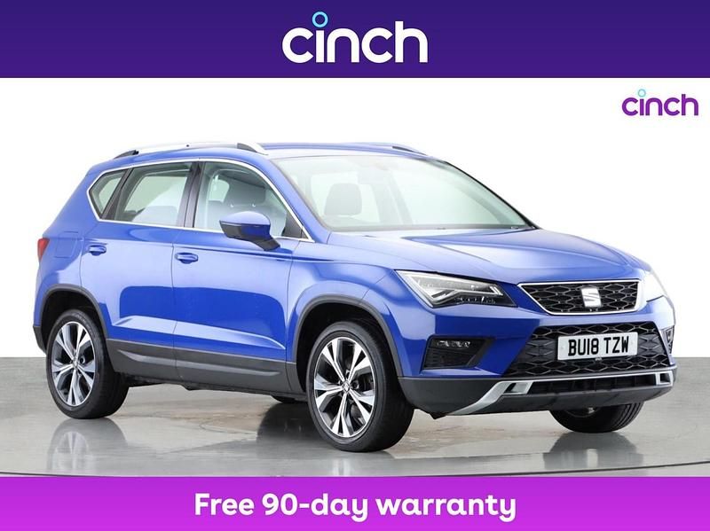 Blue Used 2018 Seat Ateca Ecomotive SUV | £11,499 (Fair price) - Image 1/3