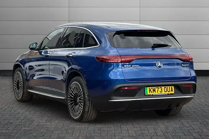 Used Mercedes EQC400 AMG Line Premium 300 kW (408 HP) 2023 Blue SUV