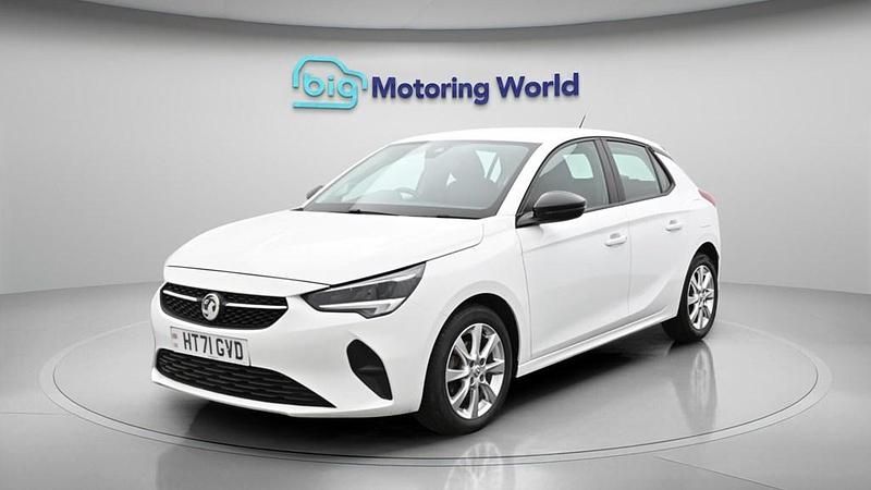 Used Vauxhall Corsa Edition 75 HP (55 kW) 2022 White Hatchback