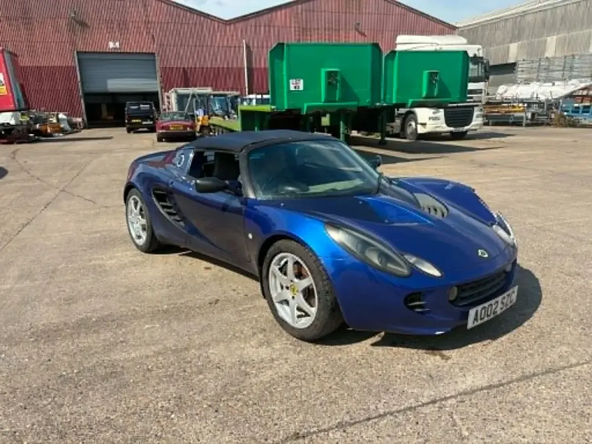 Used Lotus Elise 2002 Blue Cabriolet