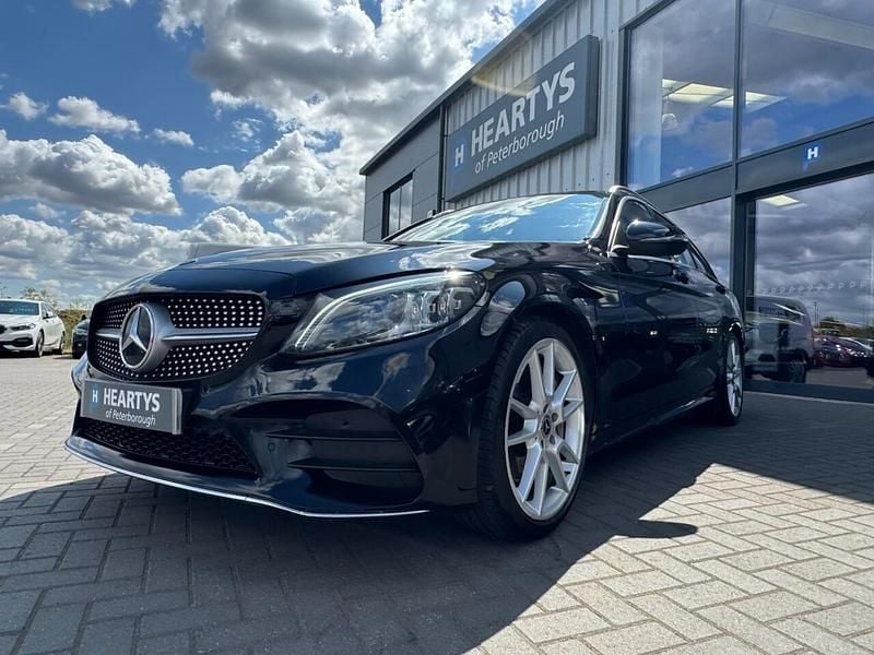 Used Mercedes C300 AMG Line Premium 258 HP (189 kW) 2019 Black Estate
