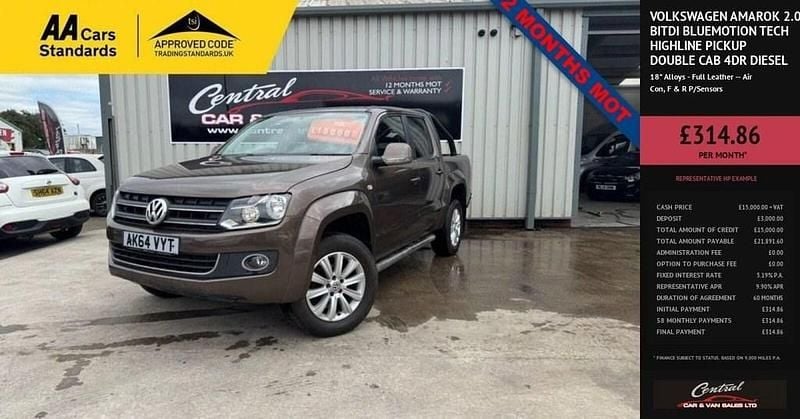 Brown Used 2014 VW Amarok Highline Pickup | £15,000 (Fair price) - Image 1/4
