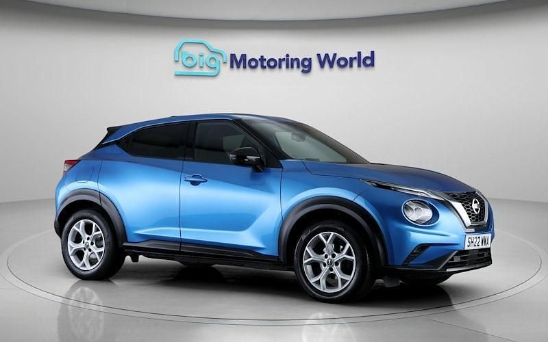 Blue Used 2022 Nissan Juke N-Connecta SUV | £12,500 (Good price) - Image 1/4