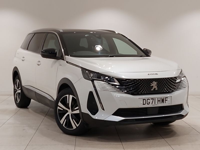 White Used 2022 Peugeot 5008 GTi MPV | £23,498 (Fair price) - Image 1/4