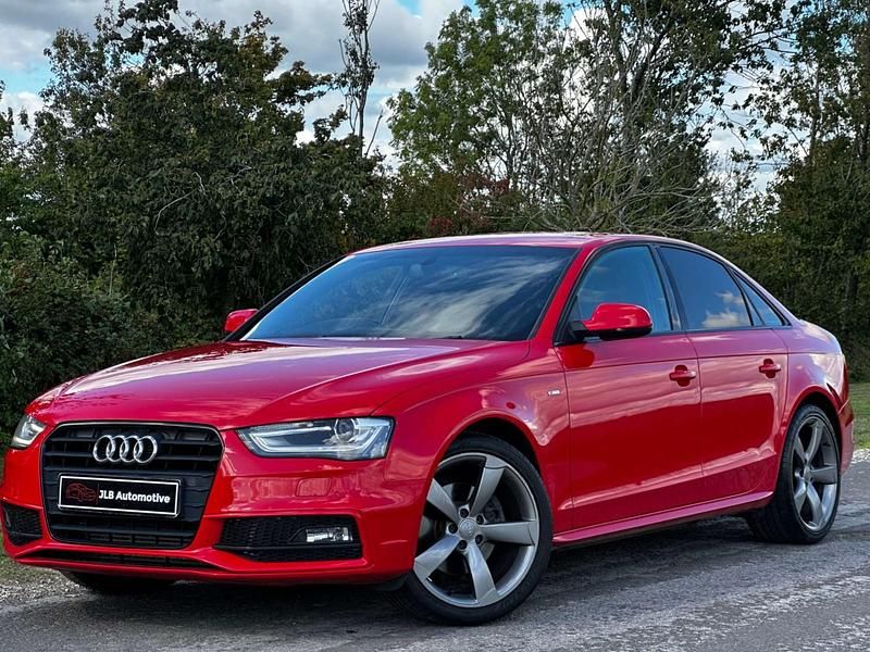 Red Used 2014 Audi A4 Black Edition Sedan | £6,995 (Good price) - Image 1/4