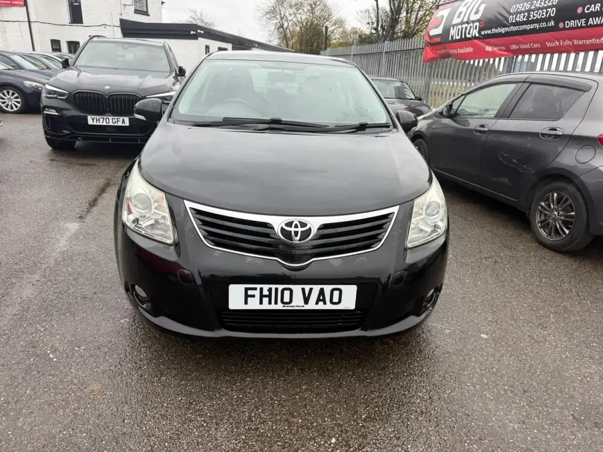 Gebraucht Toyota Avensis 2010 Schwarz Limousine
