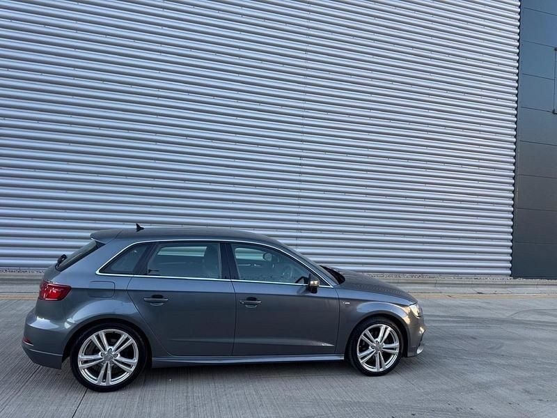Used Audi A3 S-Line 150 HP (110 kW) 2019 Grey Sedan