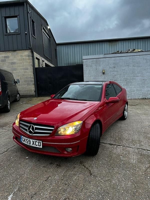 Used Mercedes CLC220 2009 Red Hatchback