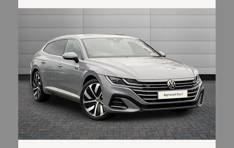 Moonstone grey Used 2023 VW Arteon R-line Estate | £28,995 (A bit pricey) - Image 1/3