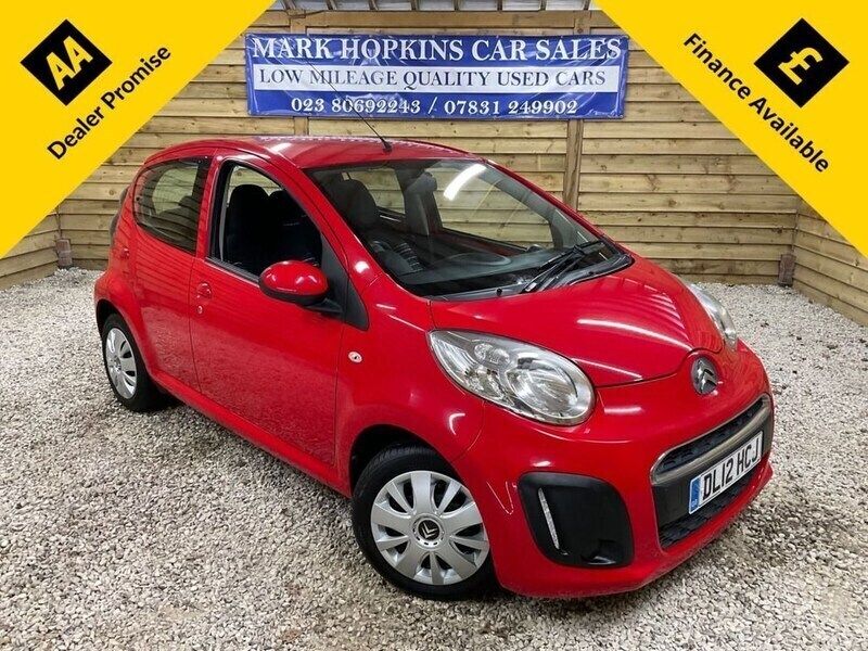 Red Used 2012 Citroën C1 VTR Sport Hatchback | £4,995 (Fair price) - Image 1/3