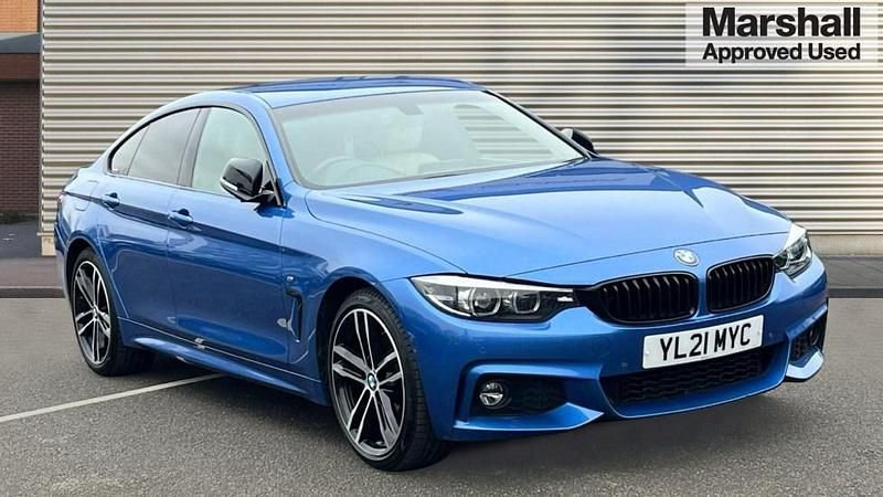 Blue Used 2021 BMW 420 M Sport Coupe | £19,450 (Super price) - Image 1/4