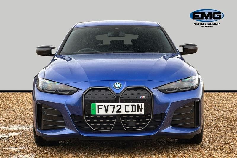 Used BMW i4 Shadowline 400 kW (544 HP) 2022 Blue Sedan