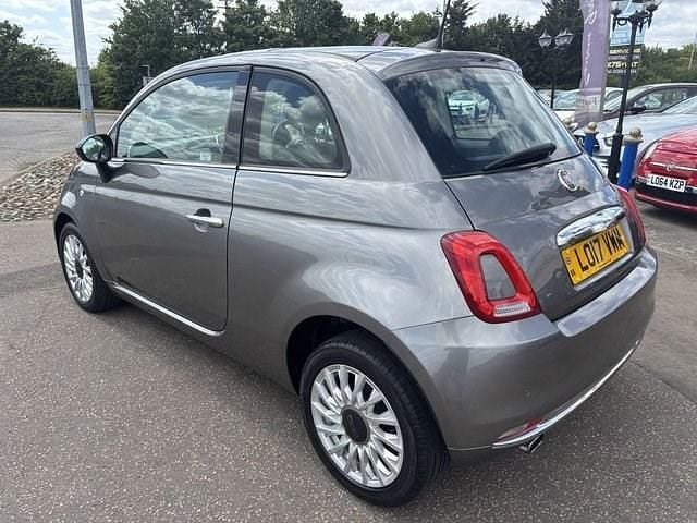 Used Fiat 500 Lounge 69 HP (50 kW) 2017 Grey Hatchback
