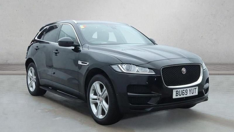 Black Used 2019 Jaguar F-Pace Prestige SUV | £16,599 (Fair price) - Image 1/4
