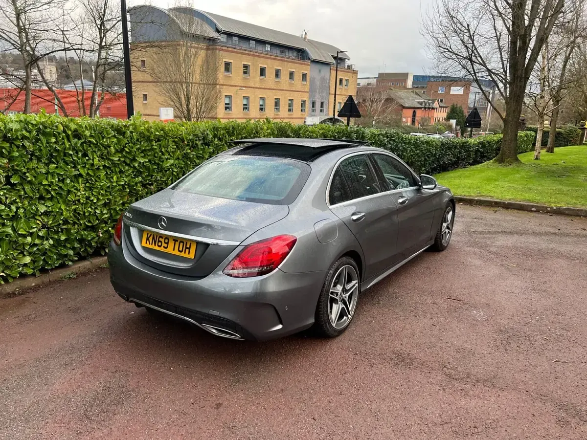 Used Mercedes C300 AMG Line Premium Plus 2019 Grey Sedan
