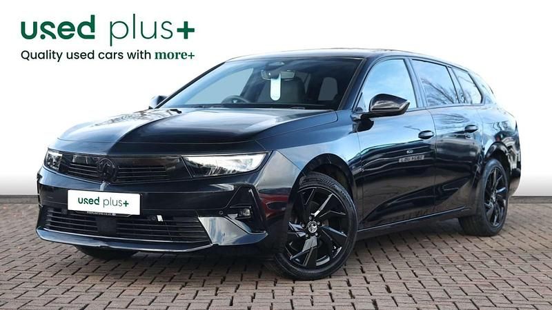 Used Vauxhall Astra 130 HP (95 kW) 2024 Black Estate