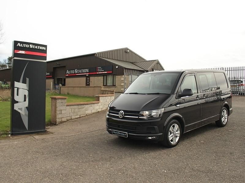 Second-hand VW Transporter Highline 2019 Negru Van