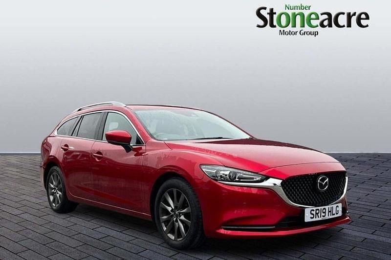 Red Used 2019 Mazda 6 Estate | £14,495 (Good price) - Image 1/1