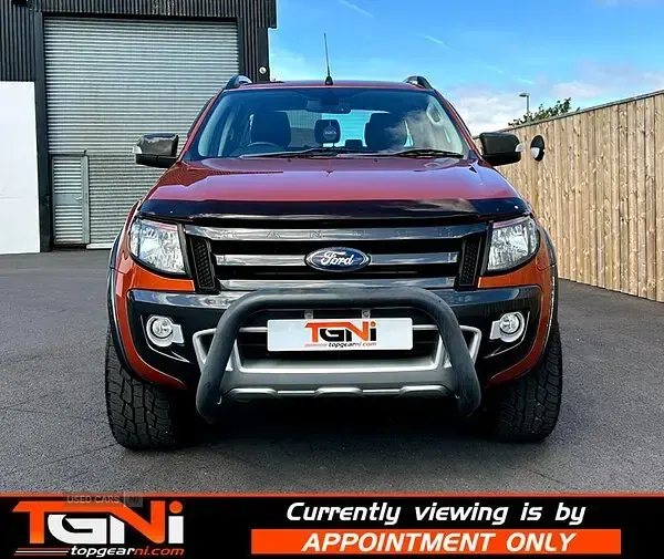Used Ford Ranger Wildtrack 200 HP (147 kW) 2015 Orange Pickup