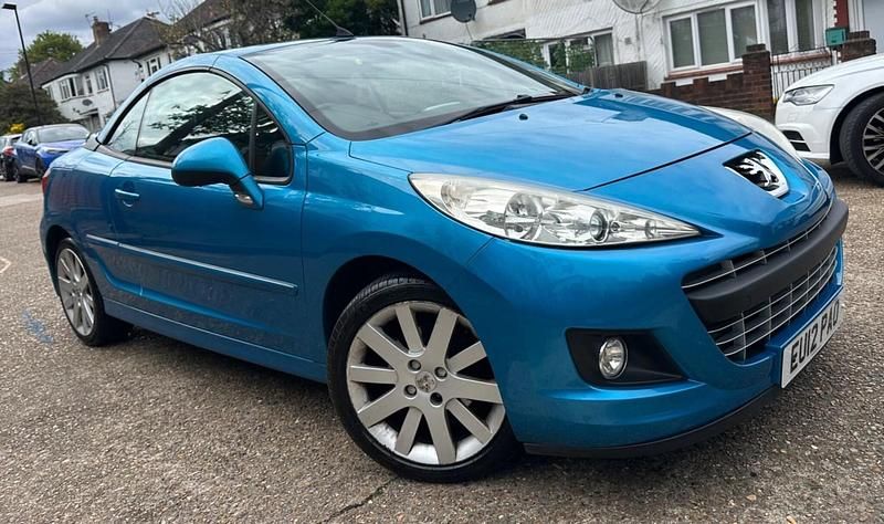 Used Peugeot 207 GTi 120 HP (88 kW) 2012 Blue Cabriolet