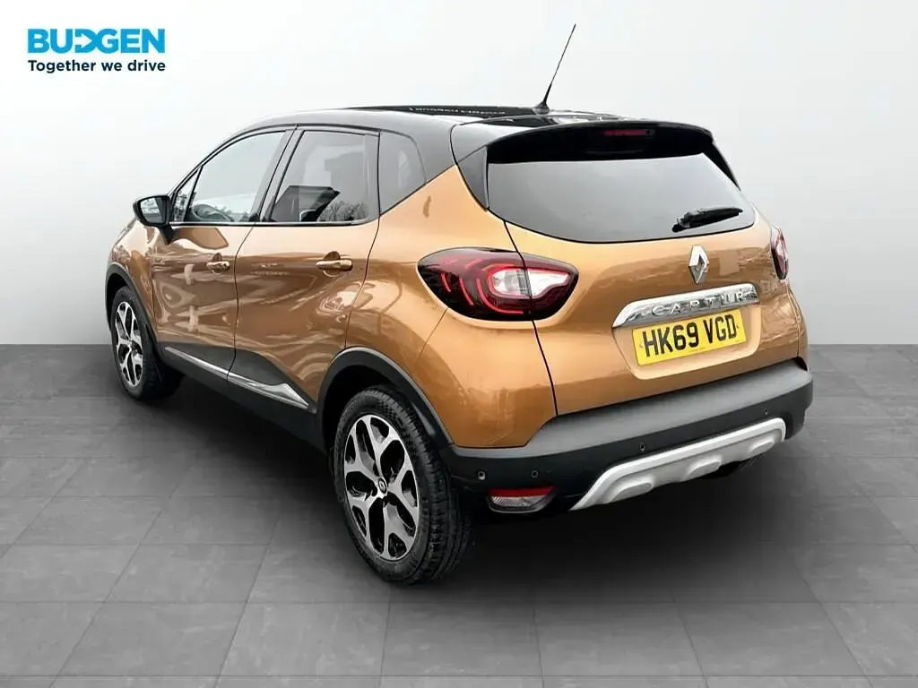 Usado Renault Captur GT-Line 90 CV (66 kW) 2019 Naranja SUV