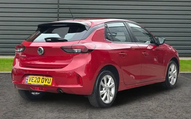 Used Vauxhall Corsa 75 HP (55 kW) 2020 Red Hatchback