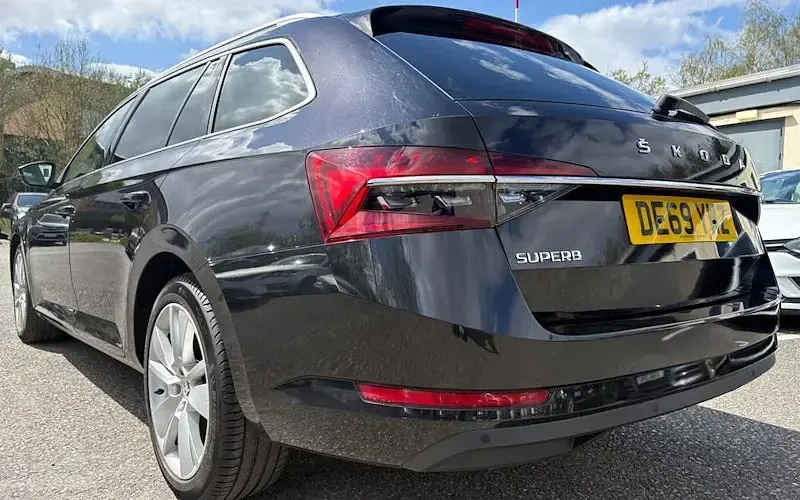 Used Skoda Superb SE L 150 HP (110 kW) 2019 Black Estate