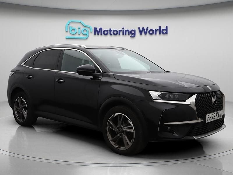 Black Used 2022 DS Automobiles DS7 Crossback Rivoli SUV | £16,500 (Fair price) - Image 1/4